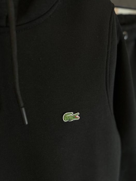 LACOSTE -50% Мужской костюм на флисе S M L XL XXL,флис костюм черный