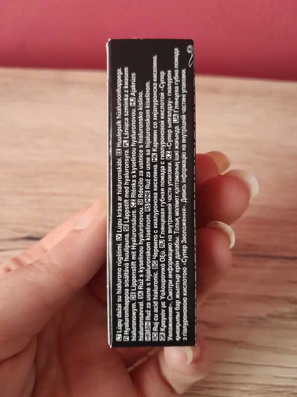 Lśniąca szminka z kwasem hialuronowym Hydramatic Shine 3,6g Marsala.