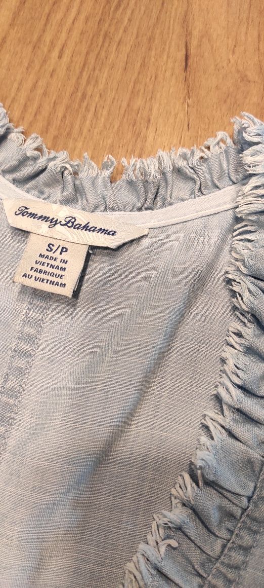 Tommy Bahama sukienka 100% Tencel  roz  S/P