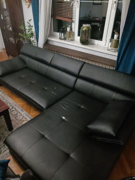 Oddam za darmo sofa czarna