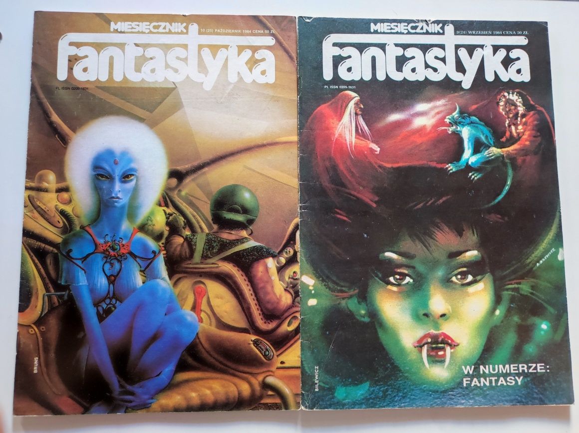 Miesięcznik Fantastyka rok 1984