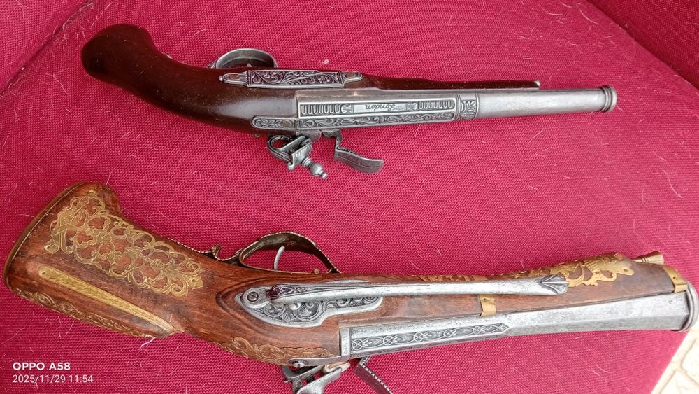 Armas antigas para decoração