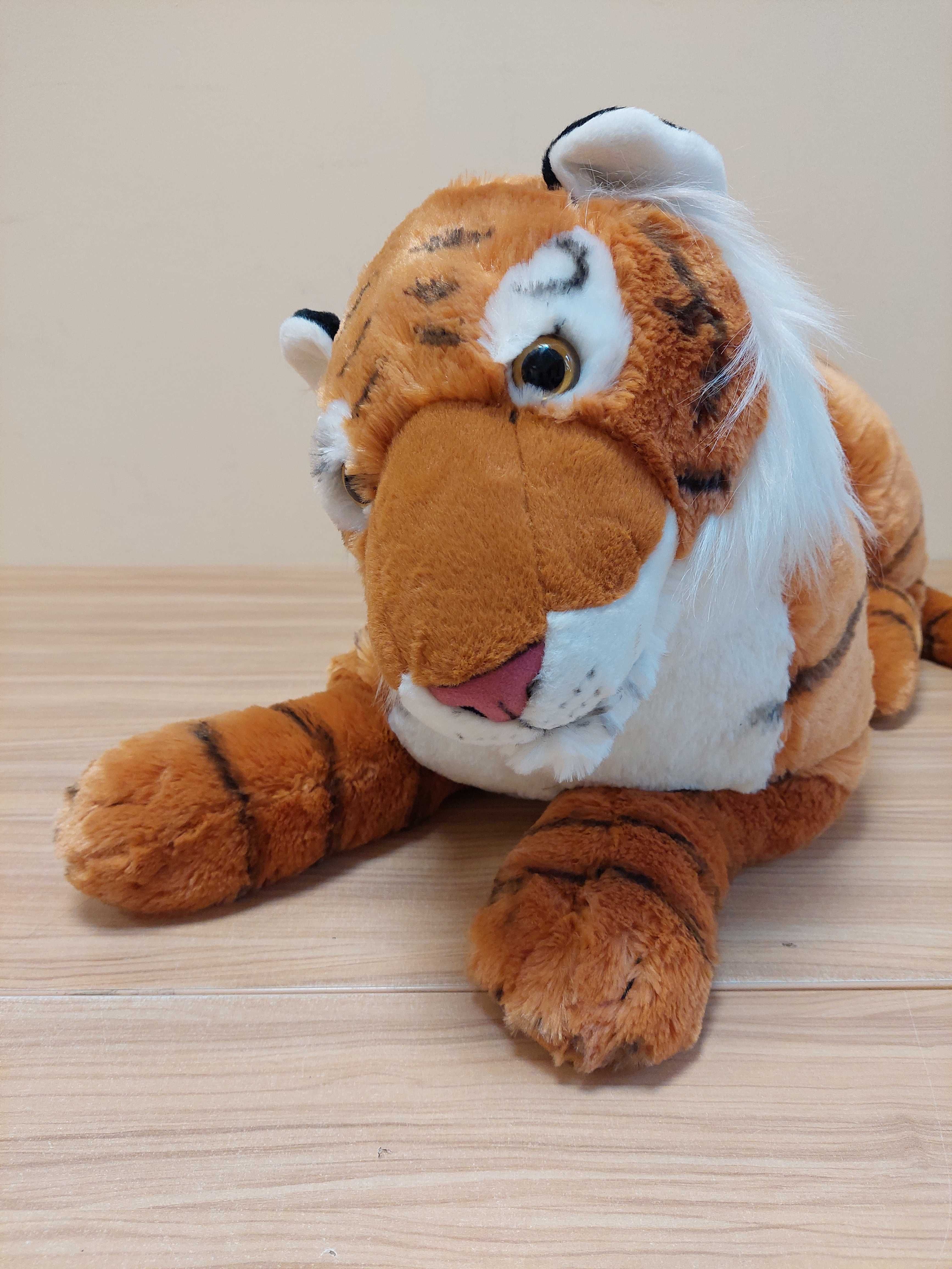 Wild Republic maskotka Jumbo pluszowy tygrys, duża przytulanka, 76 cm