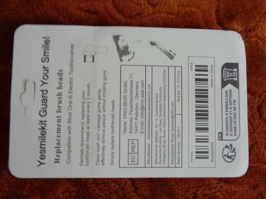 Końcówki do szczoteczki do zębów Oral B - 8 szt.