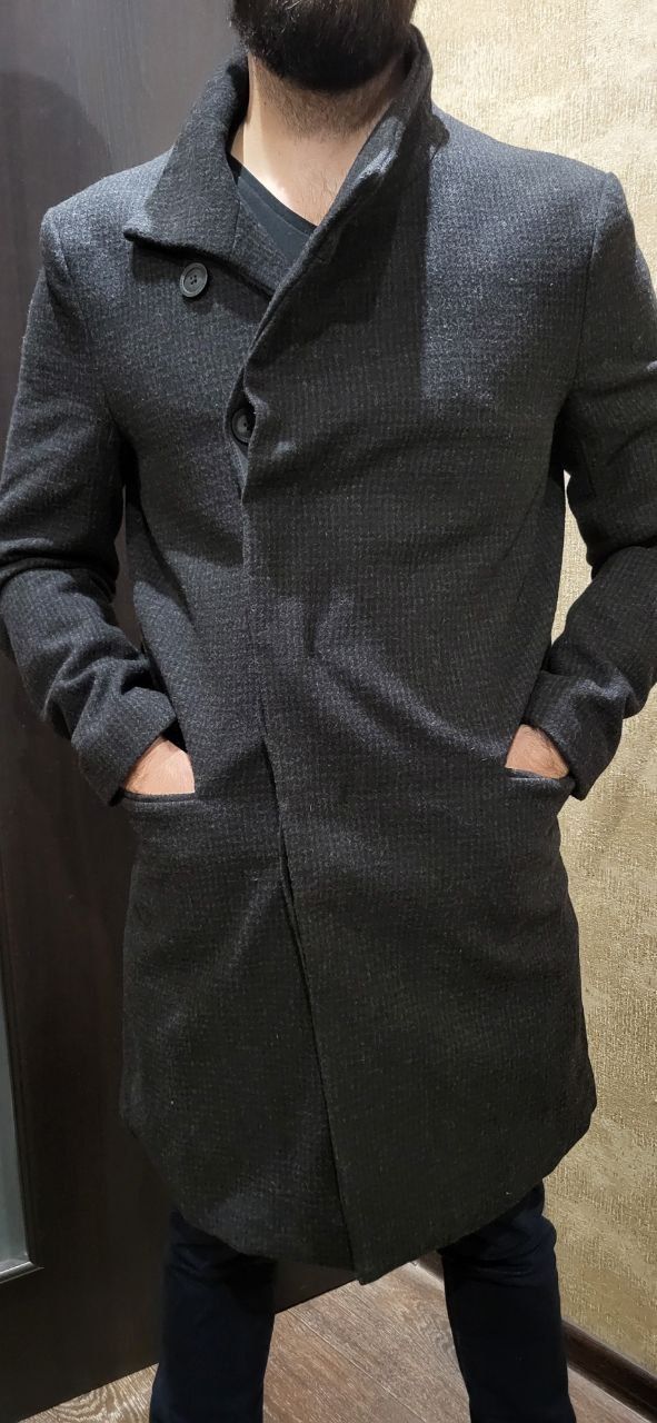 Кашемировое мужское пальто чоловіче пальто