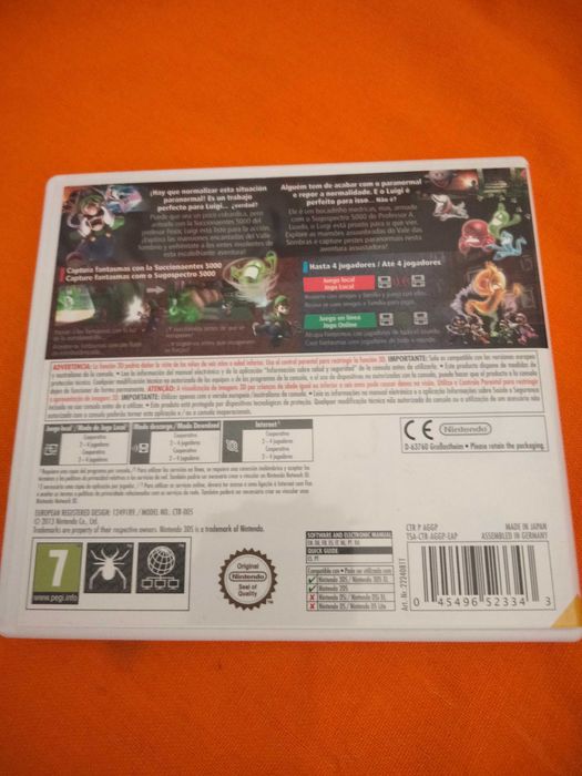 Jogo 3DS/2DS Mario & Lungi Dream Team