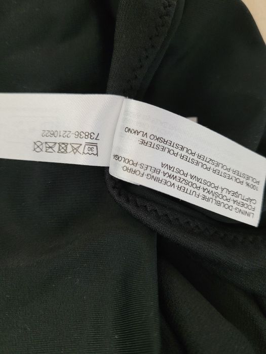 C&A Czarny Ciążowy Dół od Bikini Wysoki Stan r. 38