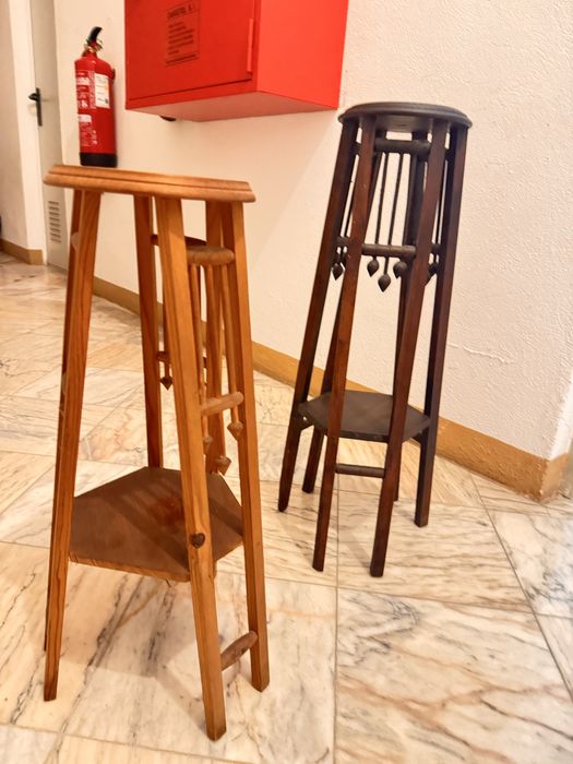 Floreiras madeira vintage