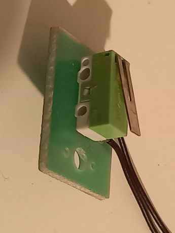 mikrowłącznik krańcowy z dźwignią i przewodami do drukarki 3D, CNC
