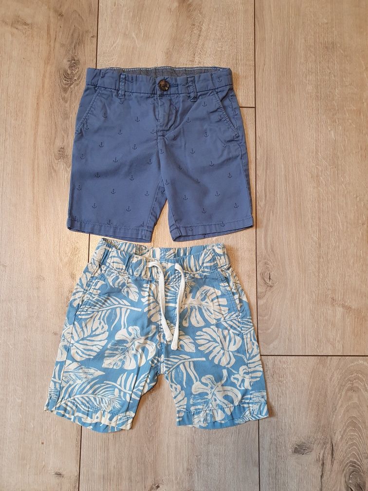 Spodenki chłopięce r.98 H&M+gratis