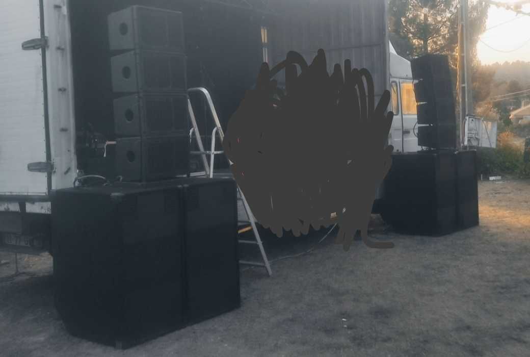 PA Line array Den Áudio