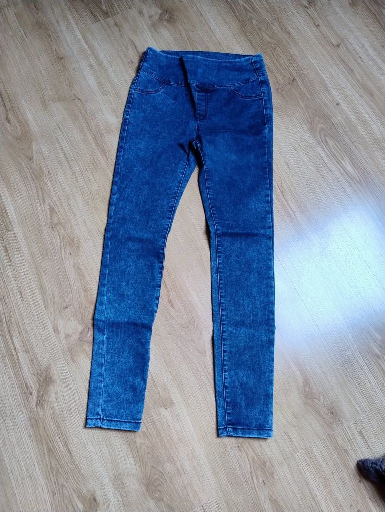 Legginsy jeansowe rozmiar S