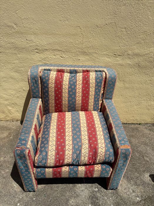 Poltrona vintage confortável