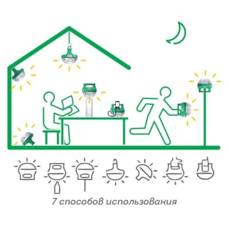 Ліхтар-лампа Schneider Electric модель Mobiya на акумуляторній батареї