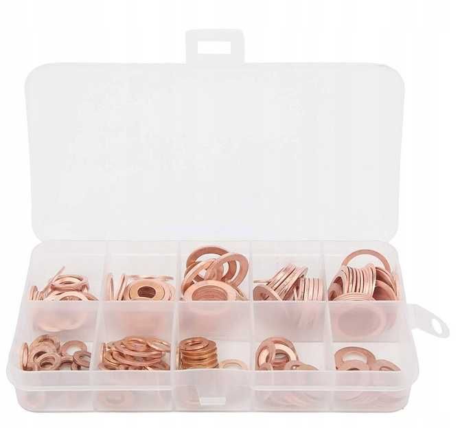 Podkładki miedziane 200 szt