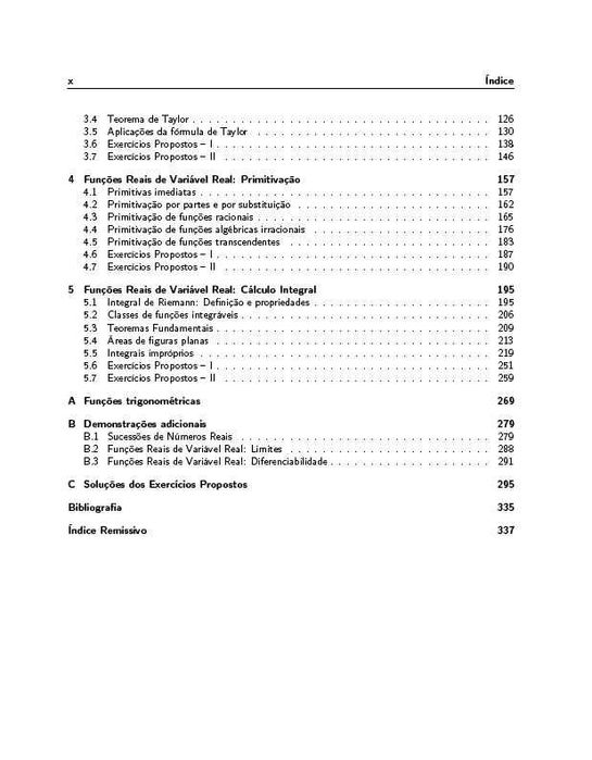 4 livros de Cálculo Diferencial e Integral em R - Ana Sá