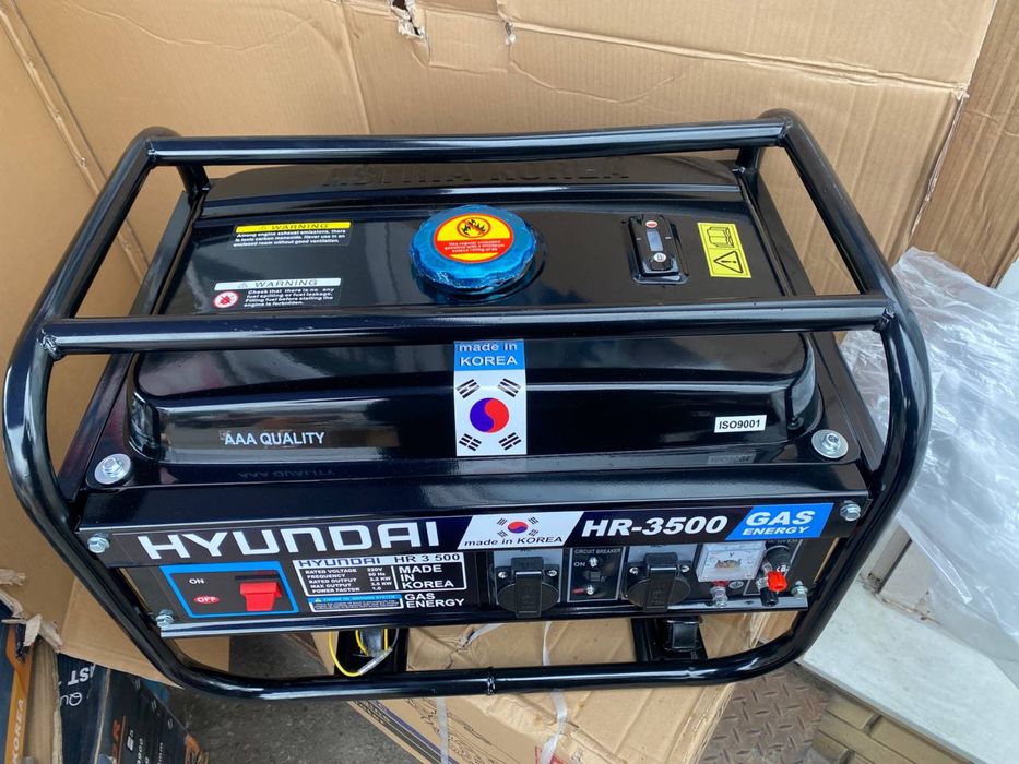 Генератор HYUNDAI 3.5 кВт JN медь, Корея бесплатная доставка