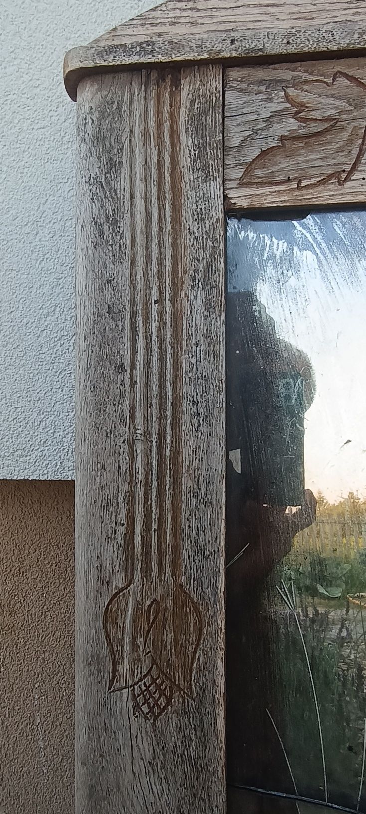 Zabytkowe stare lustro