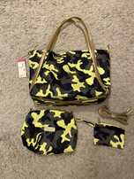 Torba torebka 3w1 moro shopper kosmetyczka listonoszka