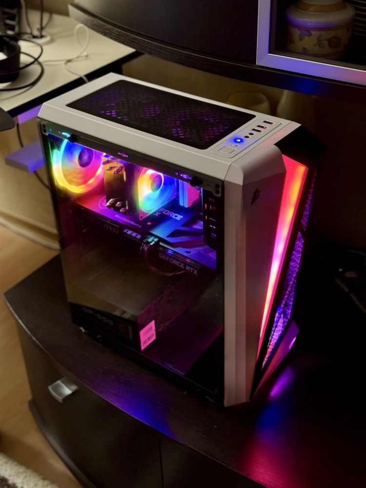 Игровой ПК Ryzen 5 5600/32gb ddr4/3733 CL16/RTX 3060ti/SSD M2 512GB