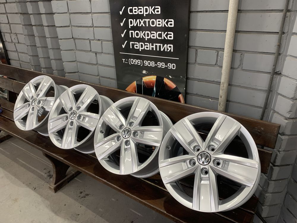 99 Оригинальные литые диски VAG VW Multivan 5/120 R17 et55 7E0601025