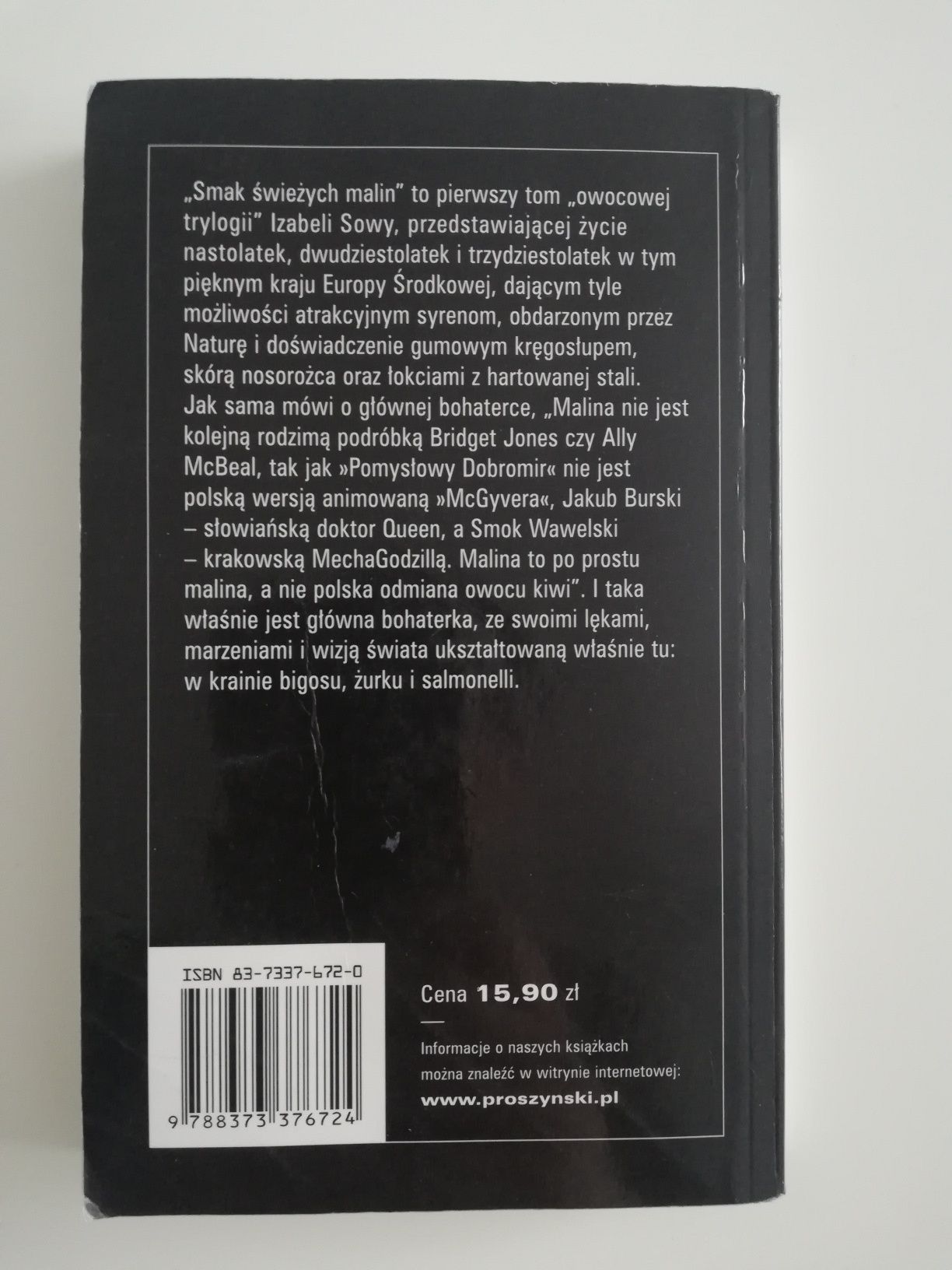 Smak świeżych malin, Izabela Sowa