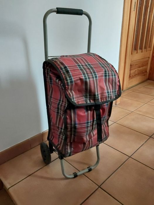 Wózek na kółkach na zakupy