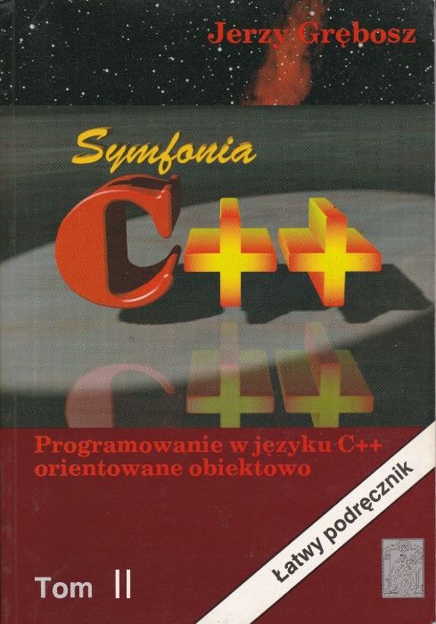 Symfonia C++ Programowanie w Języku C++ t .II