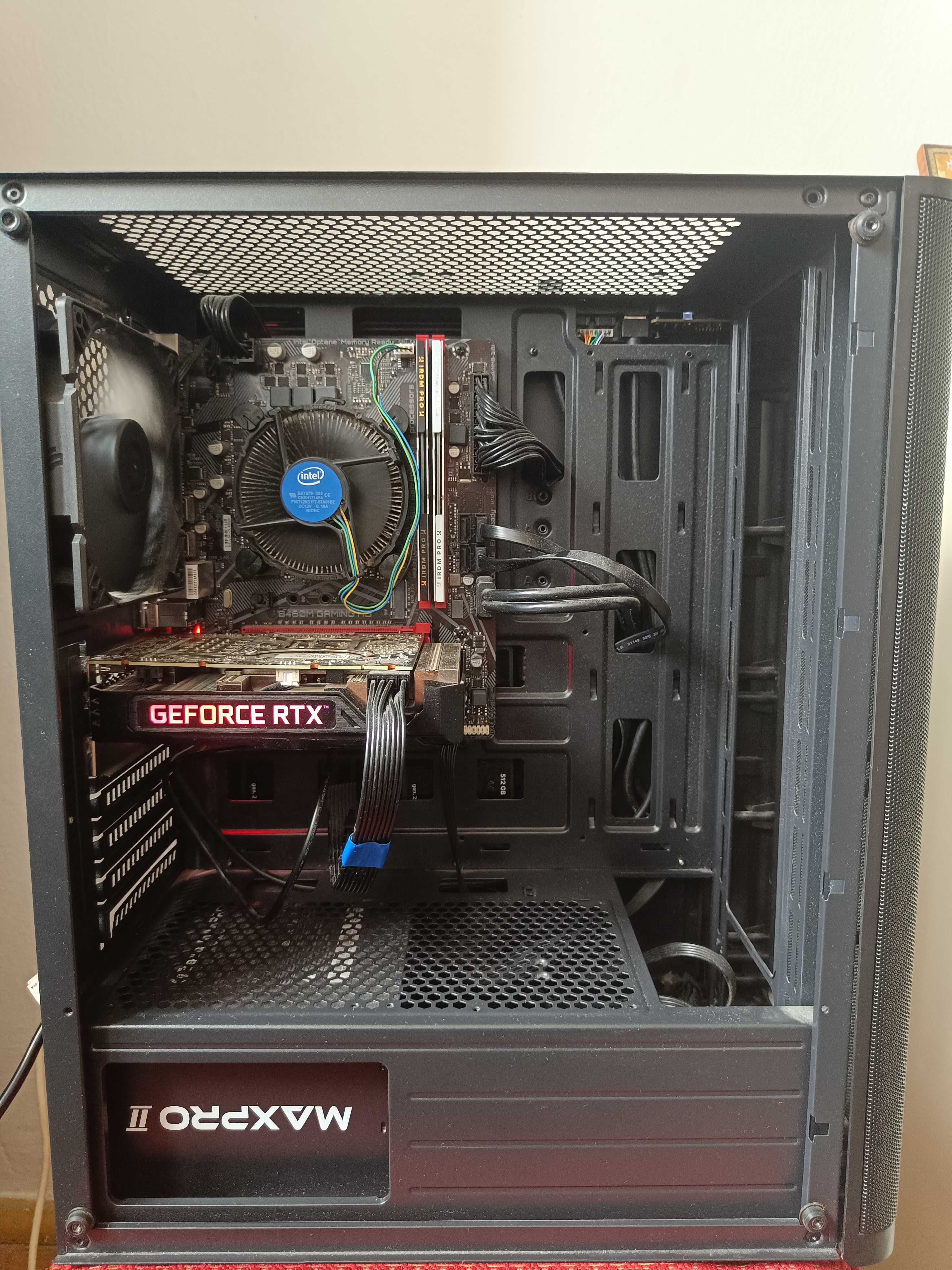 Sprzedam komputer stacjonarny: RTX 3060, i5-10500, 24 GB RAM, SSD 1 TB