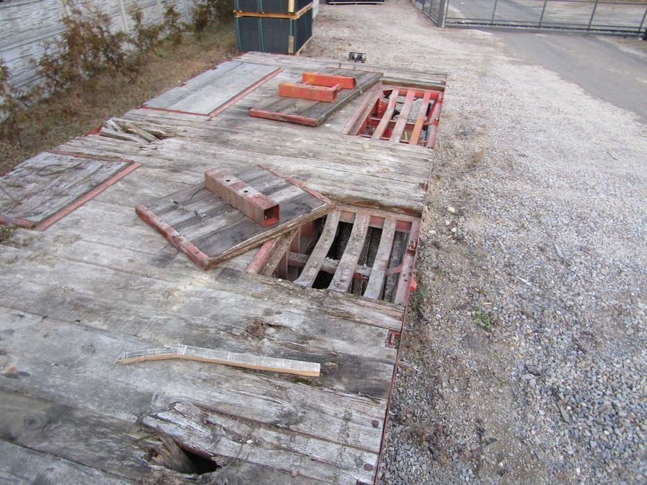 Przyczepa laweta tandem