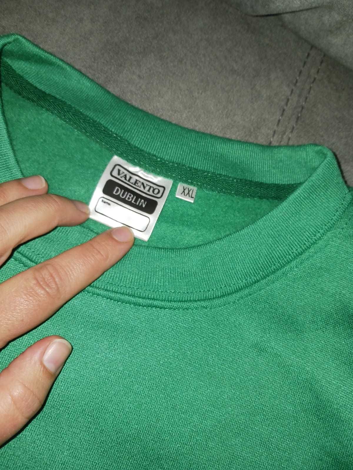 Sweats verdes Tamanho grande