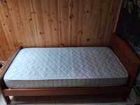 Cama de solteiro + estrado + colchão 175€