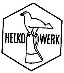 Stara solidna Niemiecka siekierka toporek sygnowana Helko  Werk