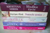 Krystyna Mirek zapach bzów kolor słodkie francuska zestaw 5 książek