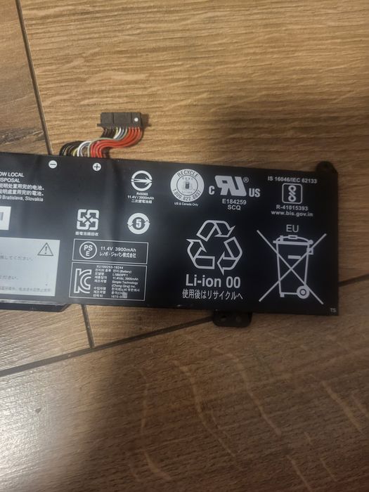 Акумуляторна батарея lenovo для ноутбука модель L18C3PF1