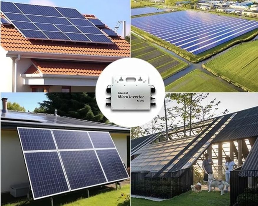 Wodoodporny falownik solarny mikro inwerter 800w solar GRID KS-800
