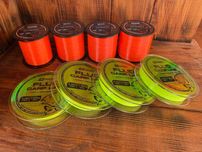 Коропова жилка леска ліска FishingROI Orange Fluoro Carp Line на карпа