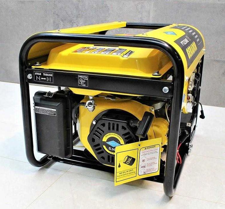 Генератор зі стартером та мідною обмоткою Pottal 2,2 кВт PTG2500E