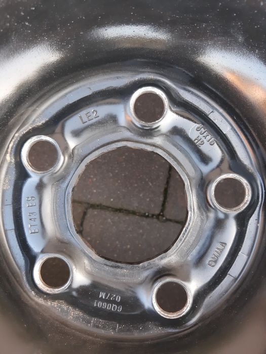 Felgi 15 5x100 Skoda Vw Seat et43 6J