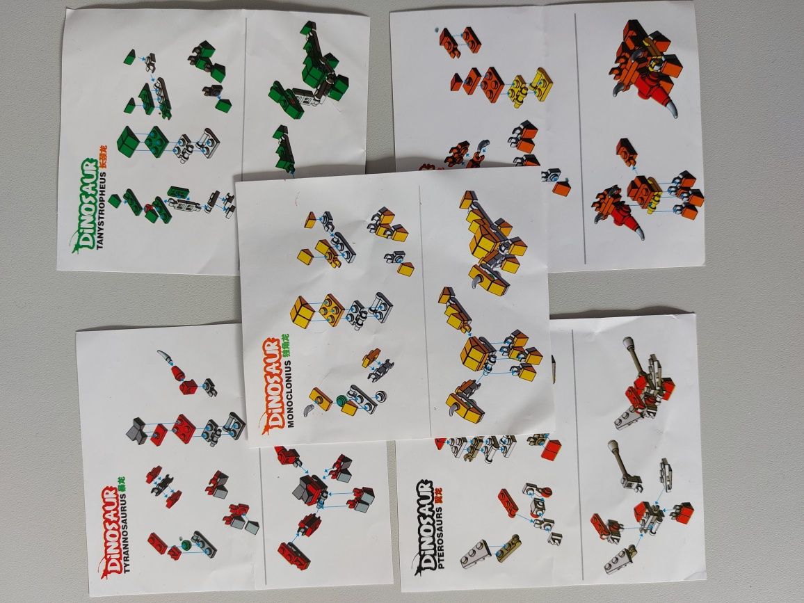 Dinozaur kompatybilne z Lego / dinozaury klocki