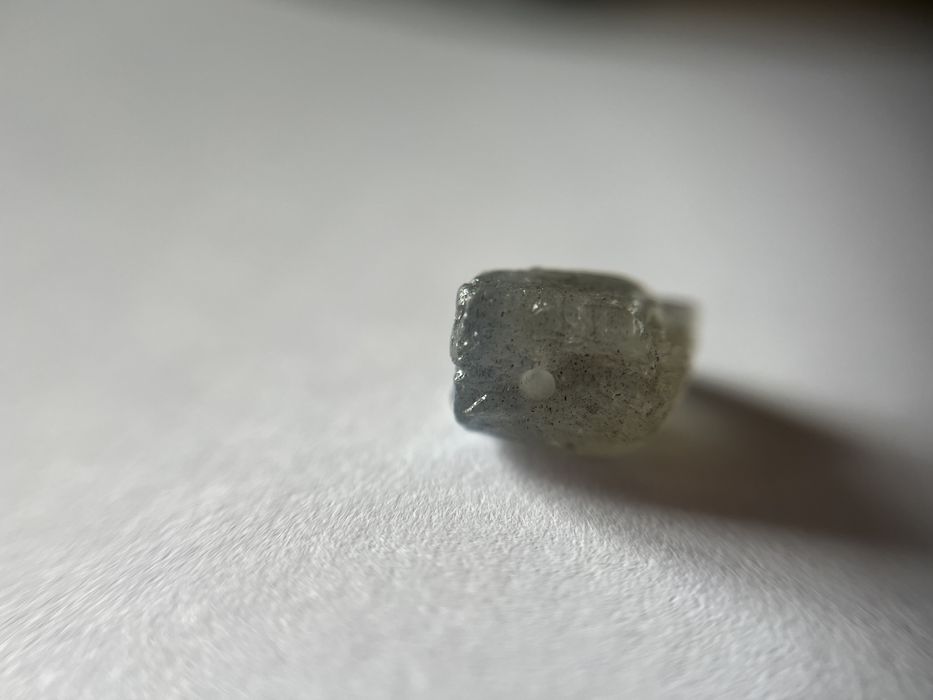 Szaro-niebieski labradoryt ok. 9x11 mm