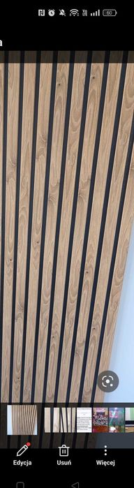 Lamele ścienne nowe !