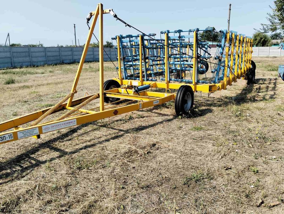 БОРОНА зубово-пружинна ЗБП-18, ЗБР-15, ЗПГ-15, з пружинним зубом, 2021