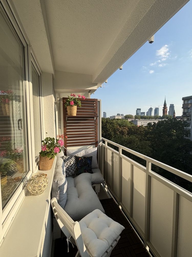 Warszawa Muranów, 2-pokojowe mieszkanie 43 m², balkon/zieleń
