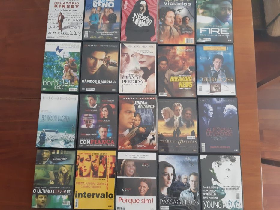 Colecção de DVDs Originais - Grandes Filmes