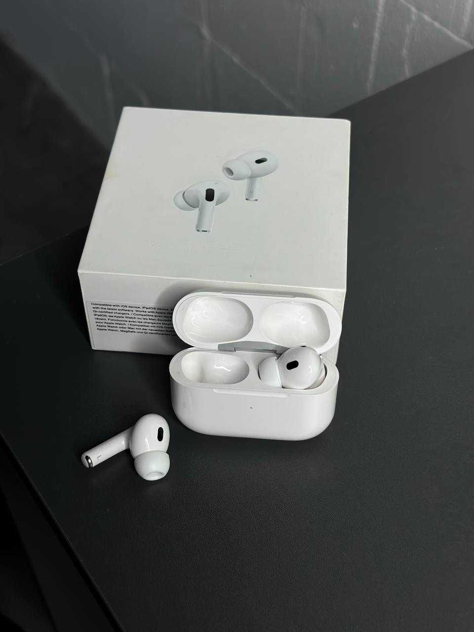 AirPods PRO 2 з активним шумоподавленням та прозорістю 1:1