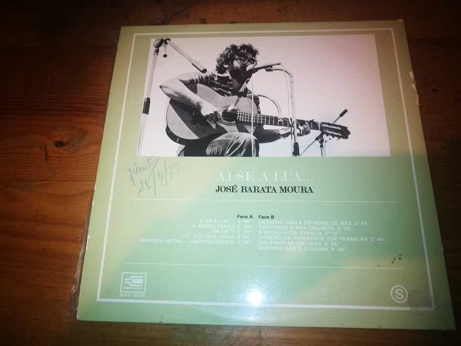 José Barata Moura - Ai Sa a Lua … LP