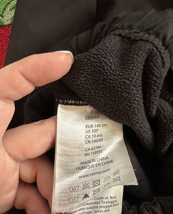 Reima зимові/демісезонні штани р.140+6 см Softshell