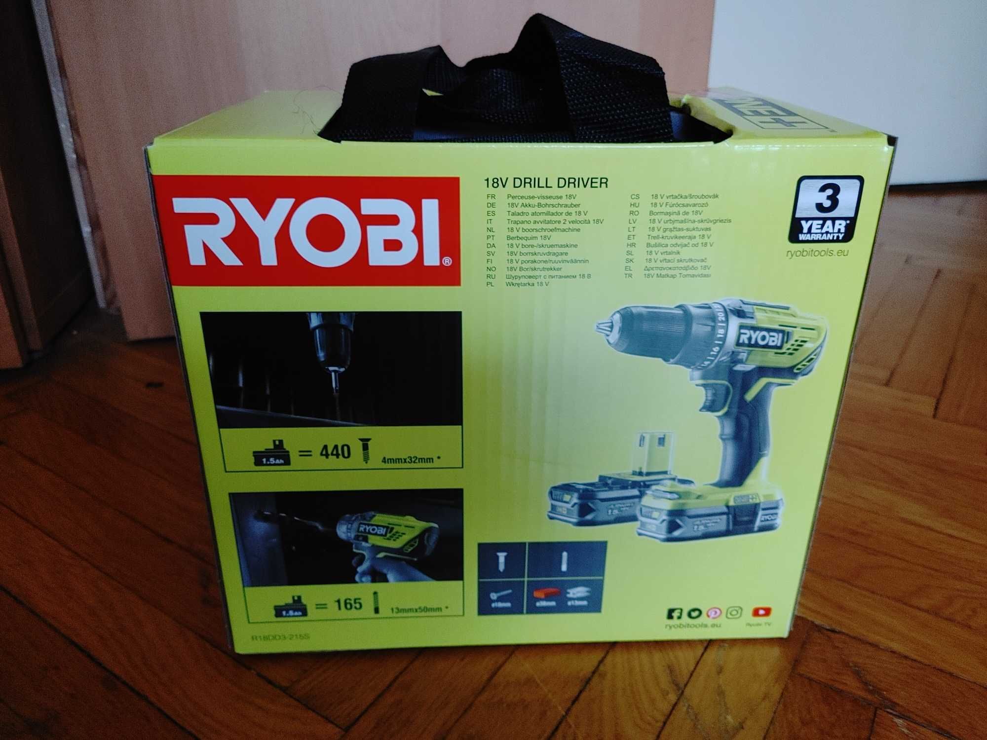 Wkretarka RYOBI R18DD3