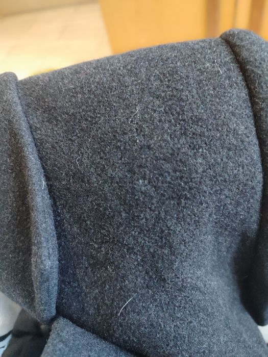 Класичне двубортне пальто з шерсті та кашеміру м-л